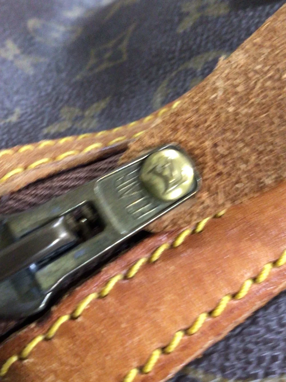 Louis Vuitton Monogram Canvas Handbag or Travel 14 x 7 x 8